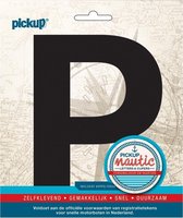 Pickup Nautic plakletter 150mm zwart P - zwart P