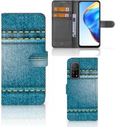 Wallet Book Case Xiaomi Mi 10T Pro | Mi 10T Telefoon Hoesje Jeans