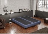 CREASOM bedbodems 2 x 90 x 200 - 14 vaste latten - BLAUW - SEQUOIA
