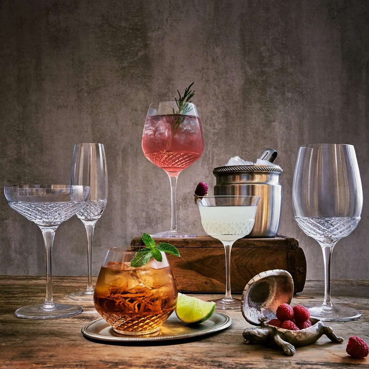 Luigi Bormioli Roma 1960 - Cocktailglas - 55cl - 6 stuks