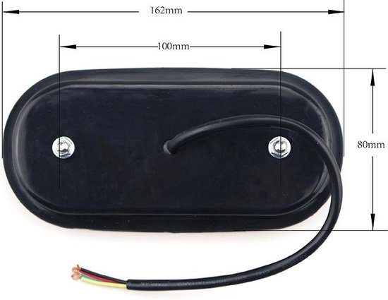 Set van 2 Led Achterlichten 10-30v Type 18