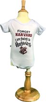 Harry Potter, Rompertje, Baby, Forget Harvard I Am Going To Hogwarts, Uniseks, Zweinstein, Tovenaars, One-Size, FIFO Romper