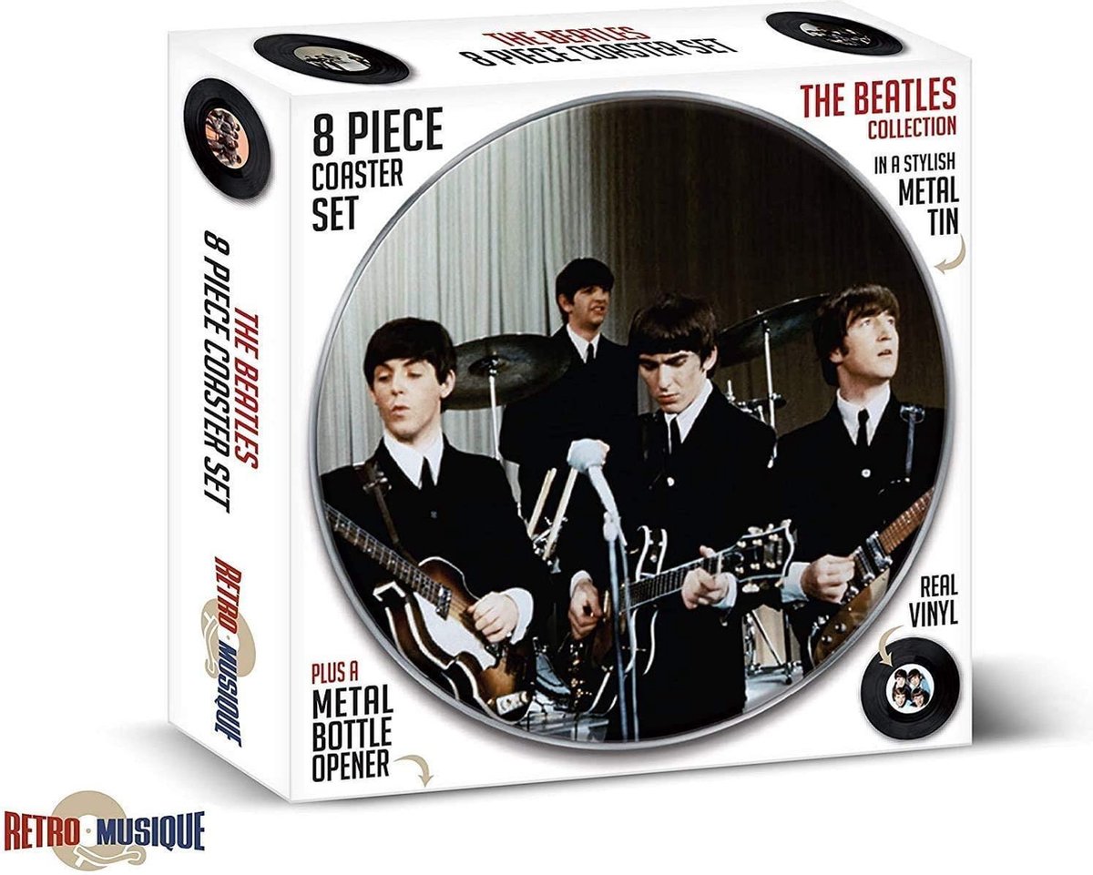BEATLES Onderzetter set 8 stuks