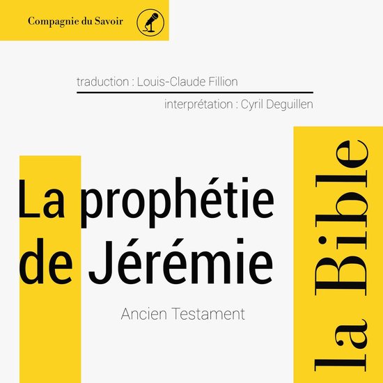 La prophétie de Jérémie - cover