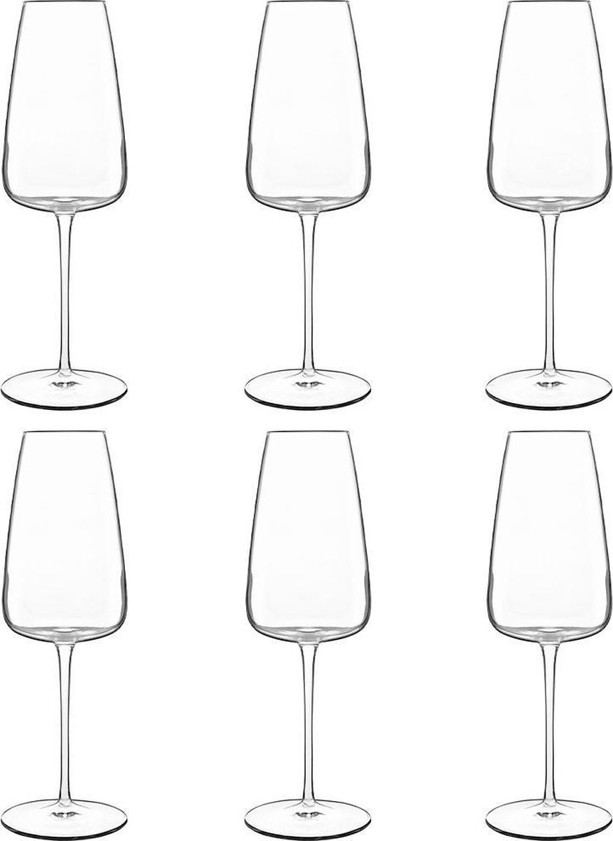 Luigi Bormioli Meravigliosi - Champagneglas - 40cl - 6 stuks