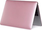 Macbook Case voor Macbook Pro 13 inch (2020) A2289/A2251 - Laptop Cover - Metallic Rose Pink