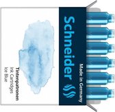 Inktpatronen Schneider pastel - IJs Blauw doos 6st.