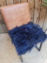 Schapenvacht vloerkleed - tapijt - karpet - 180x160cm - taupe/grijs/bruin
