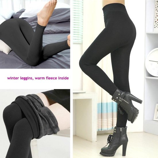 Thermo Legging - Fleece Legging - Gevoerde Legging - Fashion Legging - Dames  Legging -... | bol.com