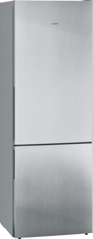 Siemens KG49EAICA réfrigérateur-congélateur Autoportante 419 L C Acier  inoxydable | bol.com