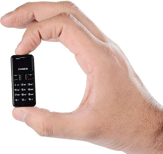 Zanco Tiny T1 - Petit téléphone - Le plus petit téléphone du monde - Mini  GSM | bol