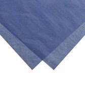 Zijdevloeipapier, inpakvellen, zijde papier, vloei papier 50x70cm kleur donkerblauw (480 vellen)