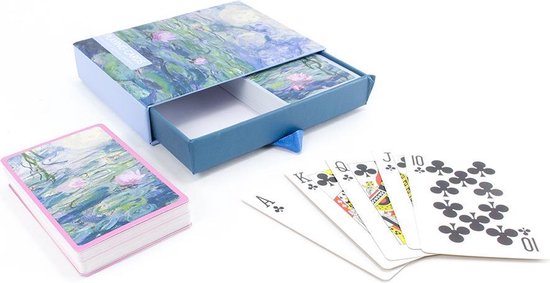 Afbeelding van het spel Set van 2 speelkaarten, Monet, Waterlelies