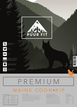 Puur Fit Premium - Kattenvoer - Maine Coon Kip - 1 kilo