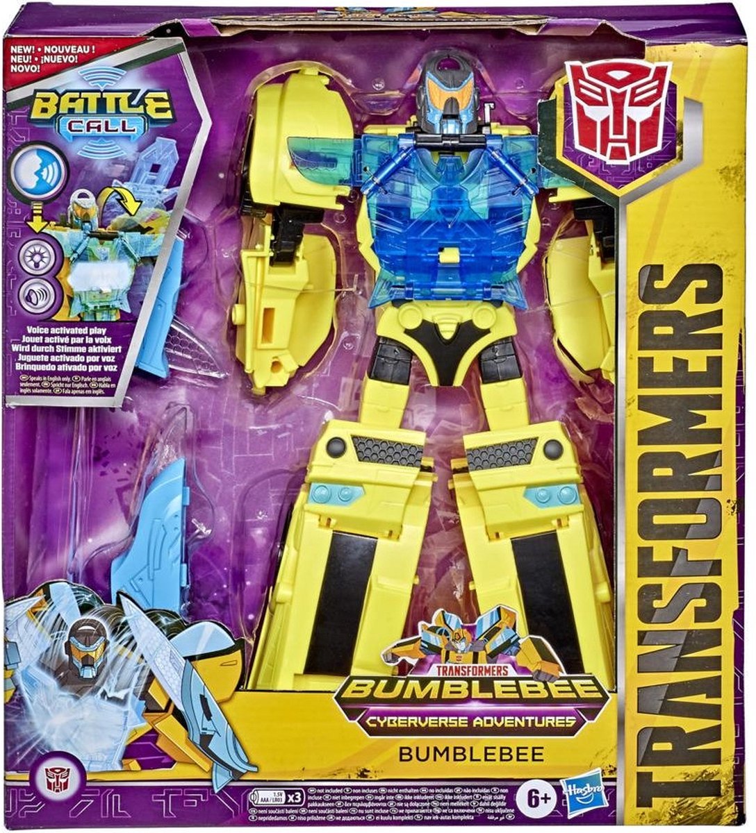 Transformers Cyberverse Battle Call Officer Bumblebee - Transformers