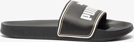 PUMA Leadcat Slippers Unisex - Black / White - Maat 39 - PUMA