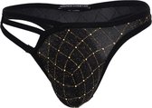 Andrew Christian Argyle Glam 91816 String - Maat S - Erotische Heren String - Sexy Mannen Ondergoed