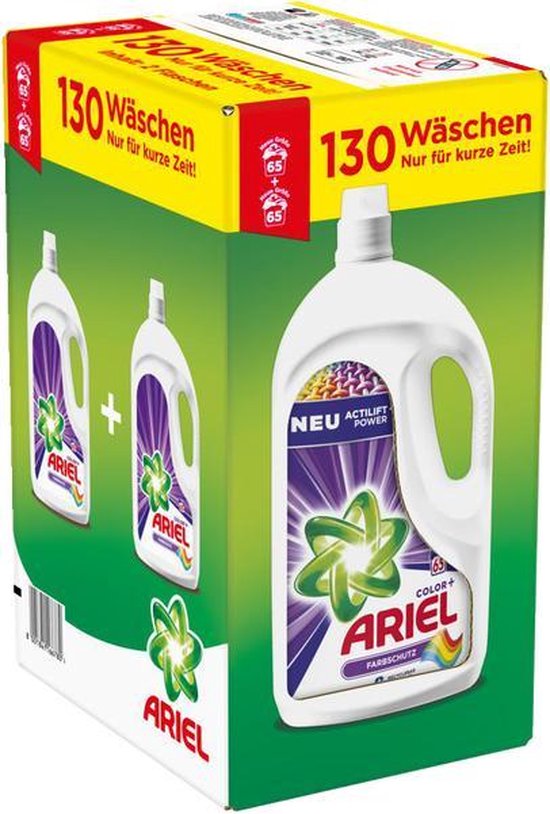 Ariel color xxxl pack 2 x 3.575 l | bol