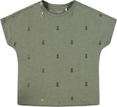 Name-it Meisjes Tshirt Tykki Deep Lichen Green - 116