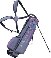 Big Max Heaven Seven golf draagtas - standbag (grijs-fuchsia)