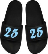 Cadeau Kerstmis  - Cadeau Kerst - Cadeau 25 jaar - Cadeau Badslippers - Badslippers - 25 jaar 39