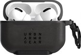 UAG Metropolis Airpods Pro Leather Armor Case Zwart