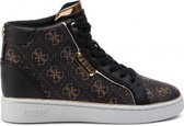 GUESS Brina Stibaletto Dames Sneakers - Bruin/Zwart - Maat 35