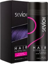 Sevich ® - Haarvezels - Haarpoeder - Hair Fiber - Kale plekken bedekken - Haarverdikker - Donkerbruin