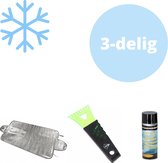 Winterset 3-delig - Antivries Deken + Ijskrabber + Antivries Spray