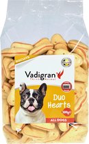 Snack hond biscuits duo hearts 500g