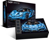 CaDA Supercar - Constructie Bouwset -3842 bouwstenen