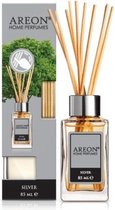 Areon Silver - Luxe geurstokjes - huisparfum - 85 ML