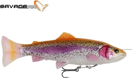 Foto: Savage gear 4d pulse tail trout 16 cm albino trout