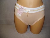 Dames slips 3 pack Fine women katoen met bamboe beige M