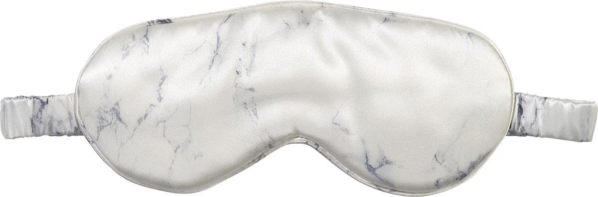 Beauty Pillow® Luxury Silk Mask - slaapmasker - 100% pure Mulberry zijde - 22 momme - Marble