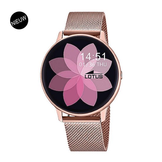 Lotus Smartime Horloge - Lotus dames horloge - Roségoud - diameter 42 mm - Metal Alloy