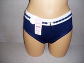 Dames slips 3 pack Fine women katoen met bamboe donker blauw M