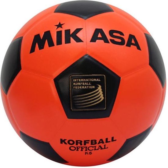 Mikasa K-5 Korfbal - Korfballen oranje/zwart | bol.com