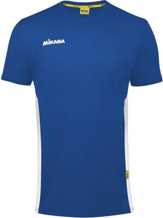 Mikasa Kacao Shirt Unisex - Blauw / Wit - maat XS