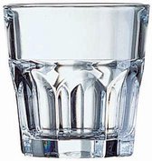 Granity Tumbler set - Waterglazen - Drinkglazen - Luxe Whiskeyglazen -  16cl - 6 stuks