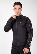 Gorilla Wear Wenden Trainingsjas - Zwart/Goud - XL