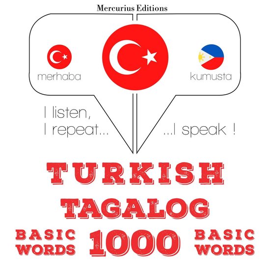 Türkçe - Tagalog: 1000 temel kelime - cover
