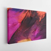 Hand drawn gouache painting. Abstract art background. Color texture. - Modern Art Canvas  - Horizontal - 1128422831 - 80*60 Horizontal