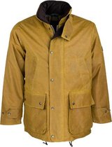 KINGSBRIDGE wax jacket Oxford Blue mustard XXL