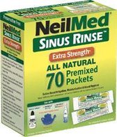 NeilMed - Nasaal spoelzout - extra sterk - voor neusdouche - verkouden verstopte neus hooikoorts