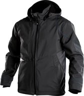 DASSY Gravity D-FX Softshell Werkjas Zwart/Grijs