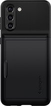 Spigen Geschikt voor Samsung Galaxy S21 Plus Hoesje - Back Case Slim Armor CS Zwart
