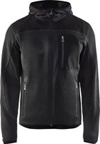 Blaklader Gebreide vest Softshell donkergrijs - maat L