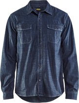 Blåkläder 3295-1129 Denim Shirt Marineblauw maat L