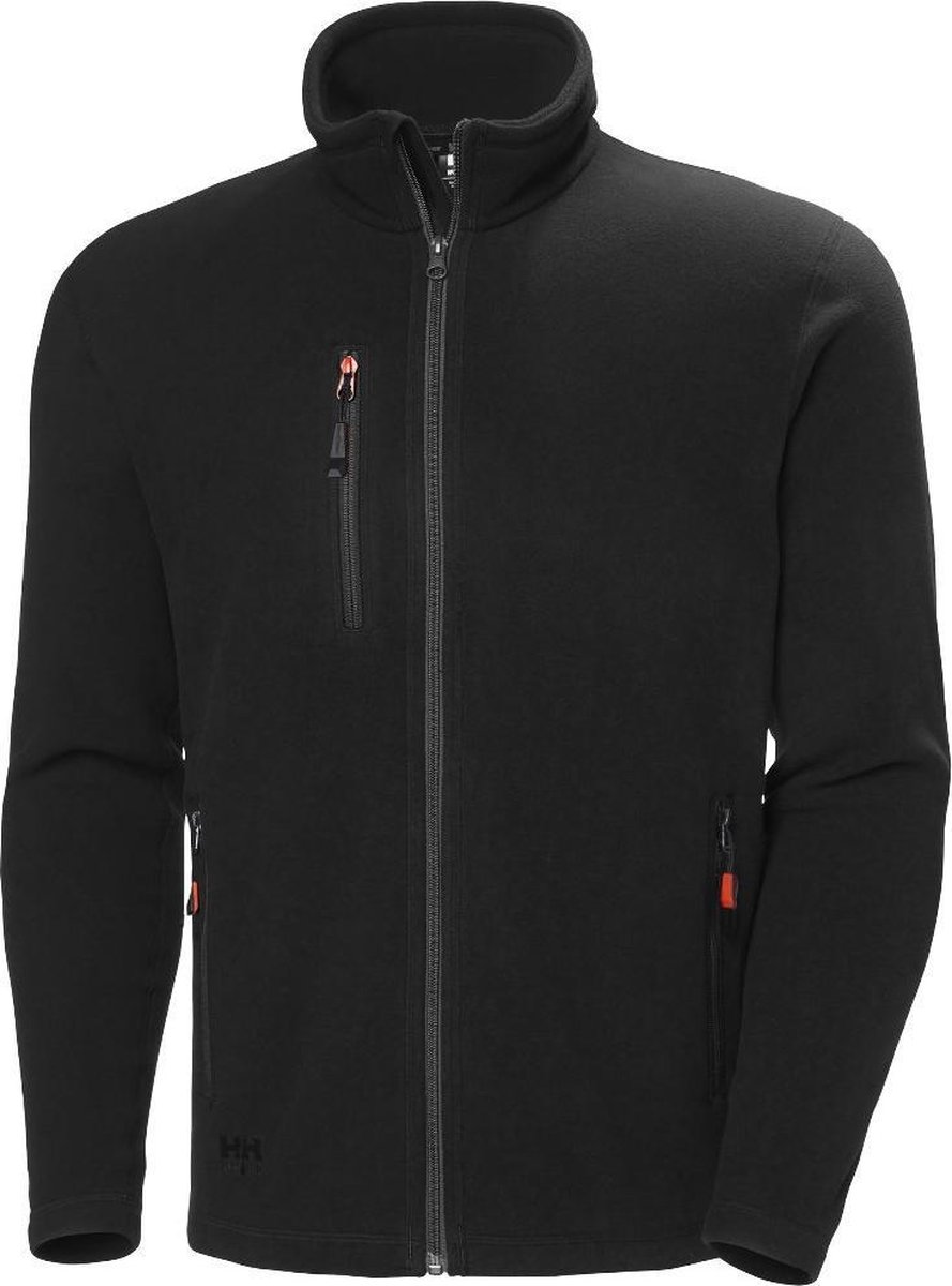Helly Hansen Fleecejack met logostitching, model 'DAYBREAKER' in zwart online kopen | P&C
